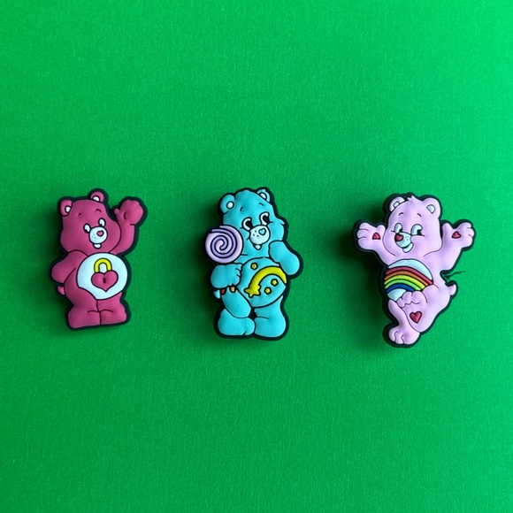Care Bears Crocs Shoe Charms Set of 9 - jibbitz Charms - Picture 3 of 7